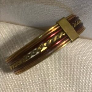 NWT Handmade Copper Bangle Cuff Bracelet Artisan Jewelry